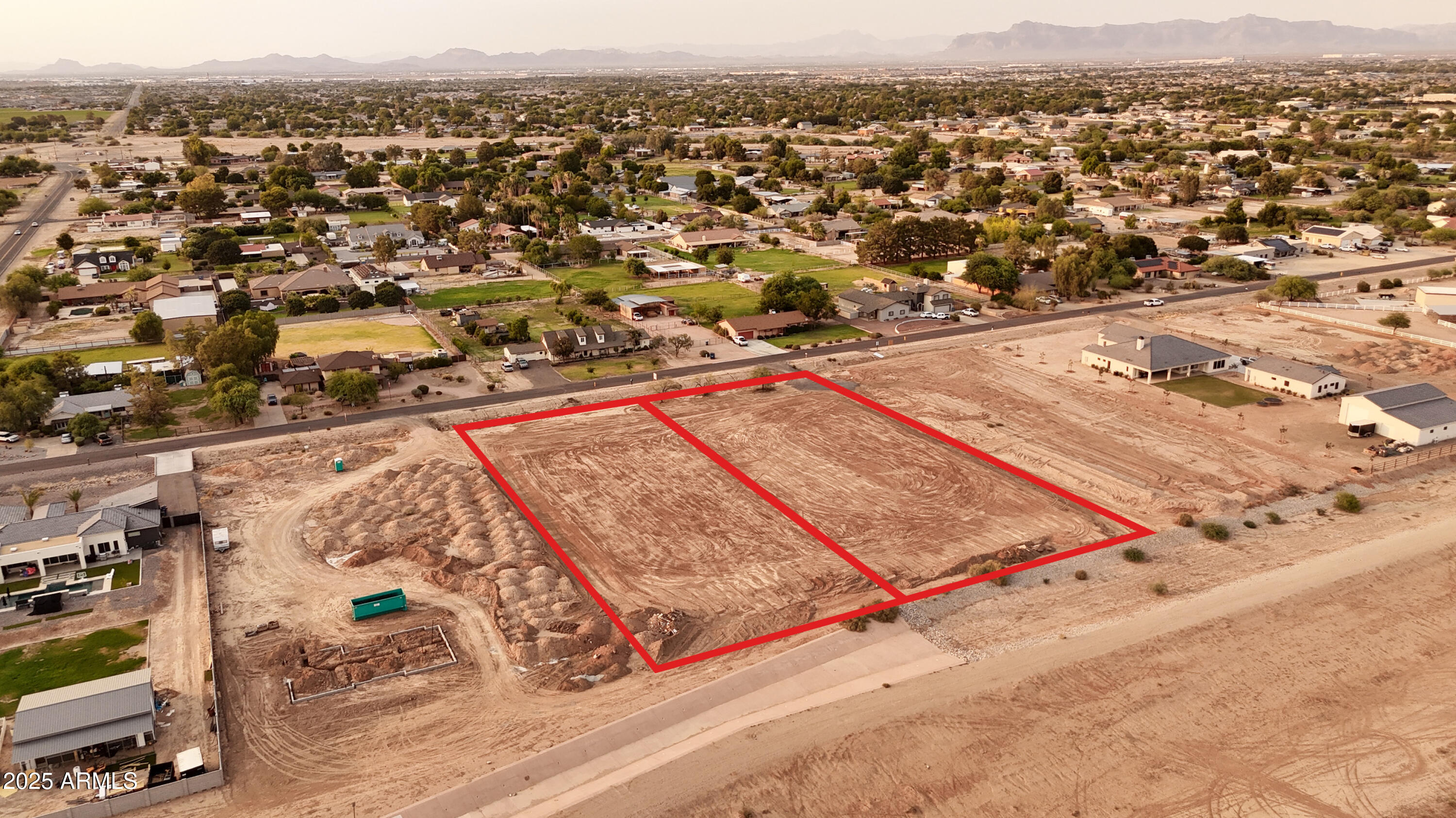 19215 East Cloud Road, Unit 2A Queen Creek, AZ 85142 - Photo 27 of 30 an aerial view of residential houses with outdoor space