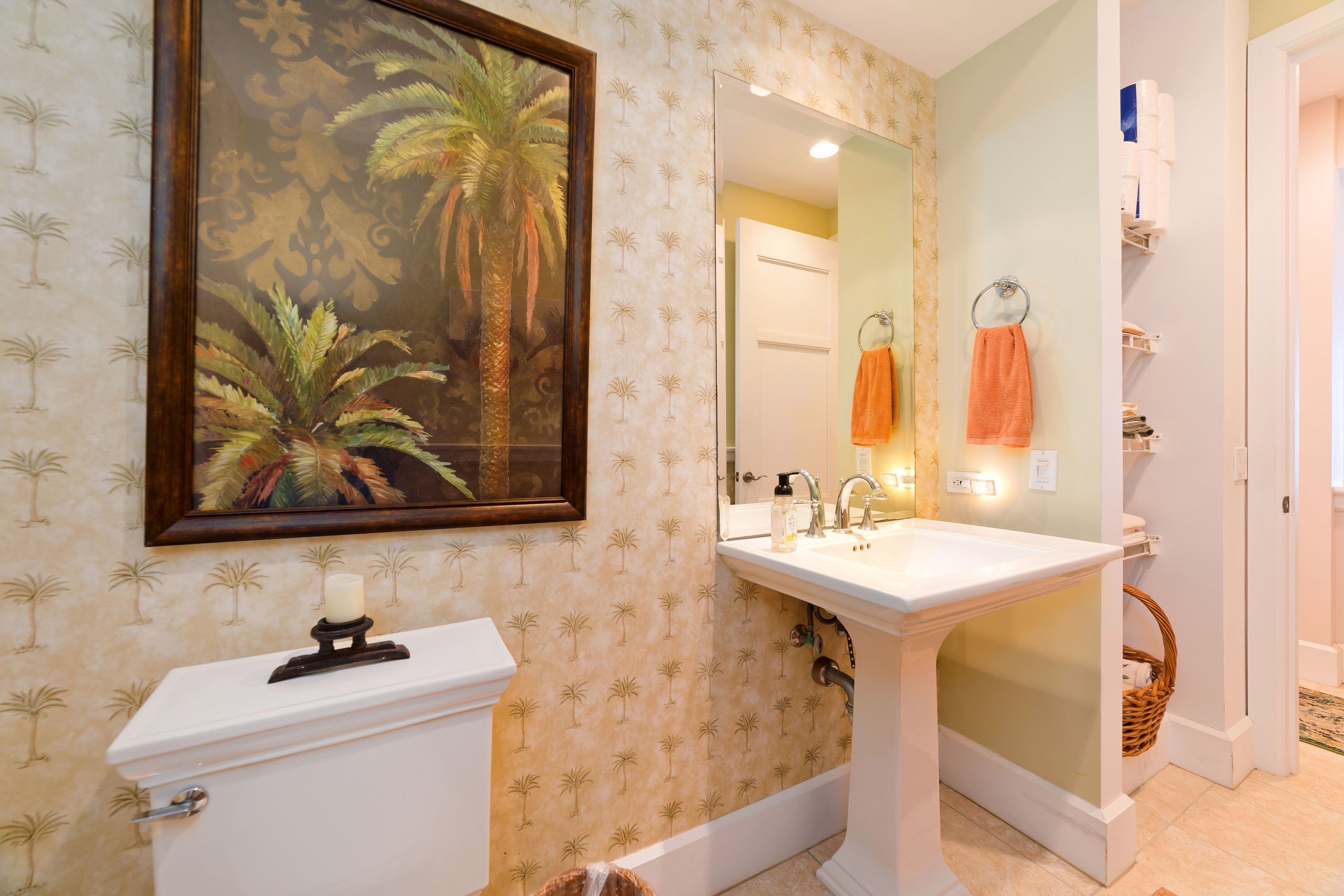 78-7018 Mololani Street Kailua-Kona, HI 96740 - Photo 13 of 30 a bathroom with a sink mirror and a toilet