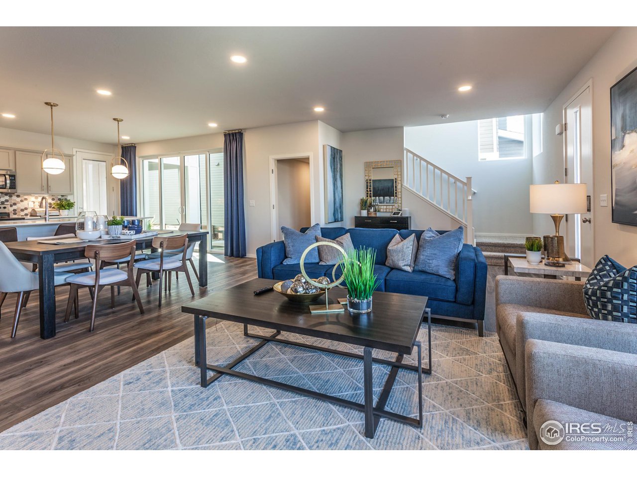 6101 Sublette Road Timnath, CO 80547 - Photo 3 of 34 a living room with furniture and wooden floor