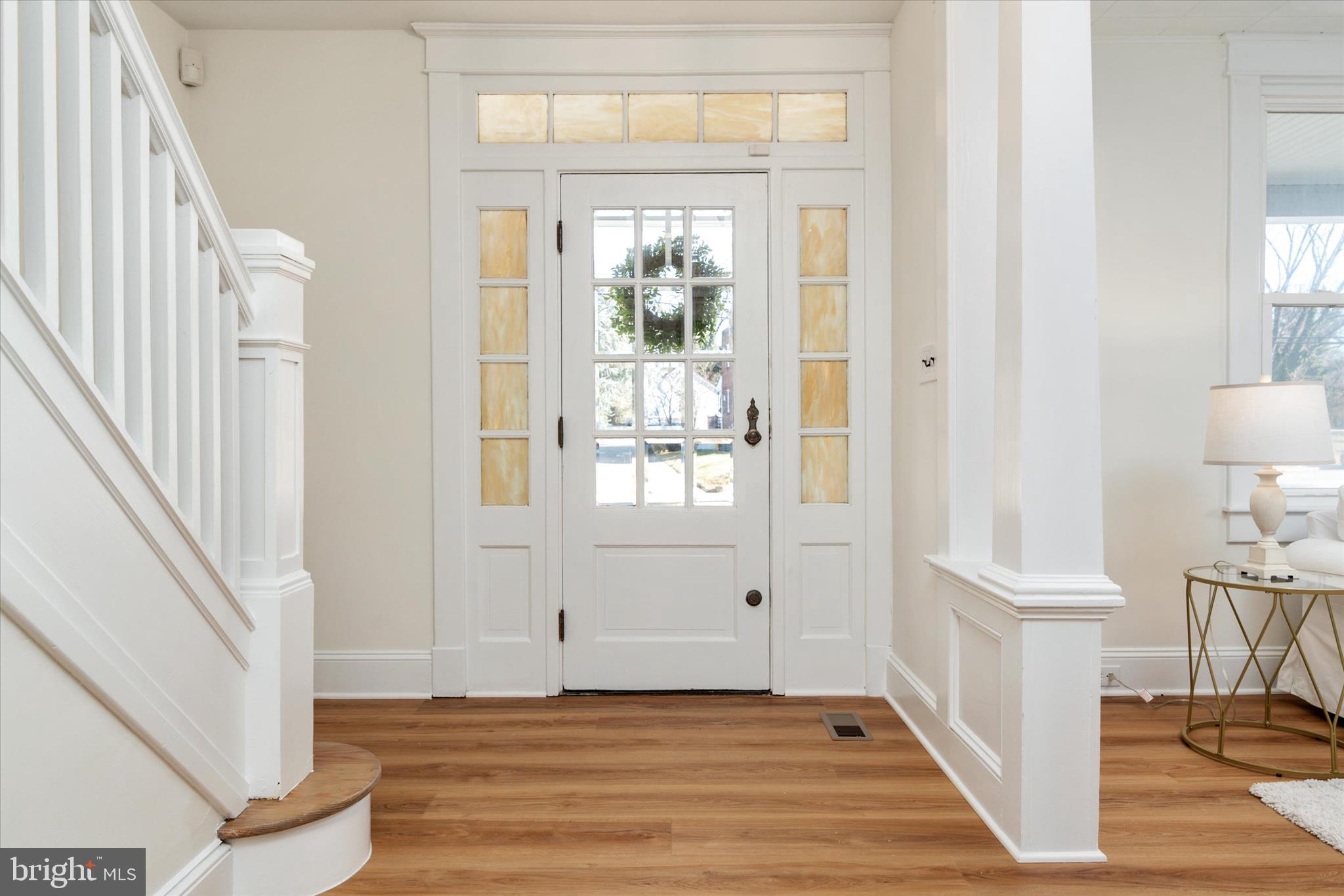 3827 Echodale Avenue Baltimore, MD 21206 - Photo 3 of 36 a view of an entryway with wooden floor