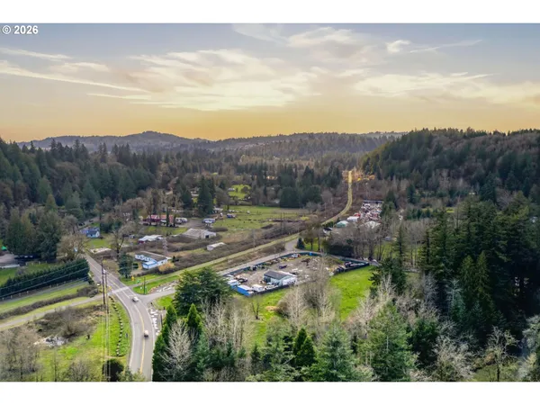 a view of a lake with mountains in the background