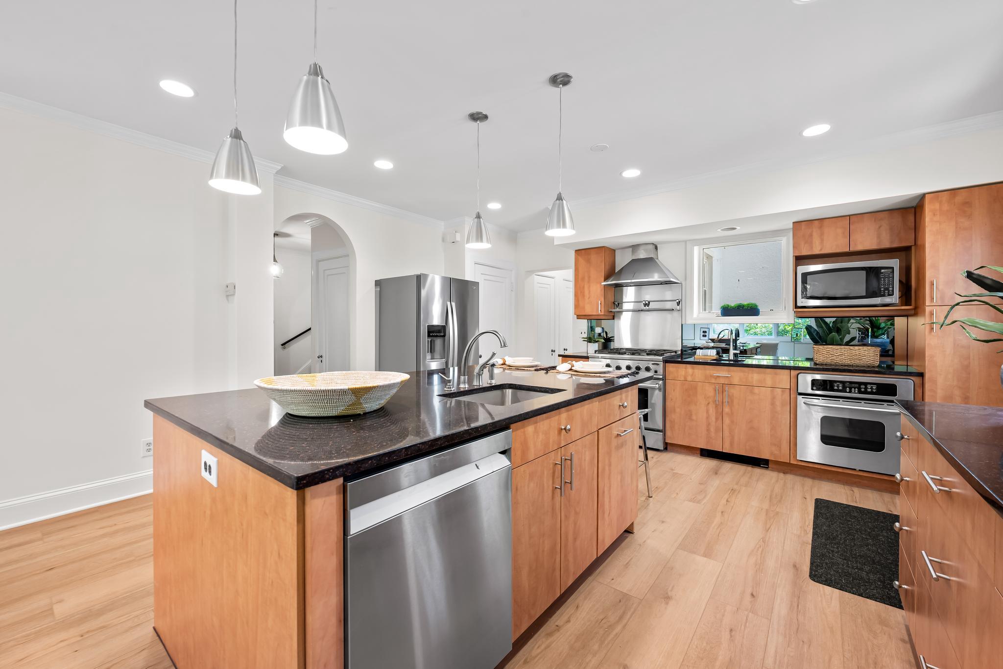 2403 Ken Oak Road Baltimore, MD 21209 - Photo 14 of 59 Kitchen and kitchen island