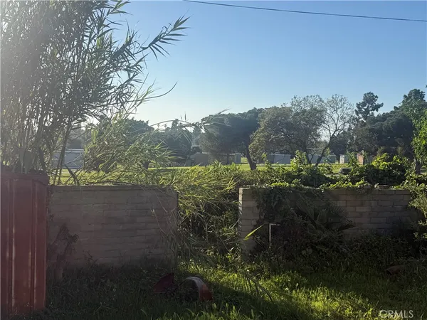 a view of a back yard of the house