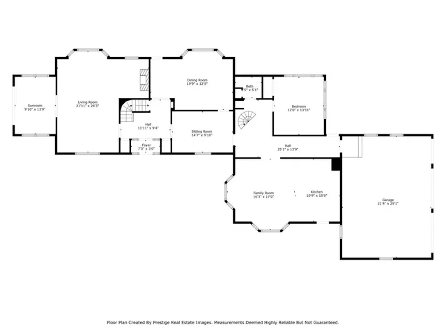 a picture of a floor plan