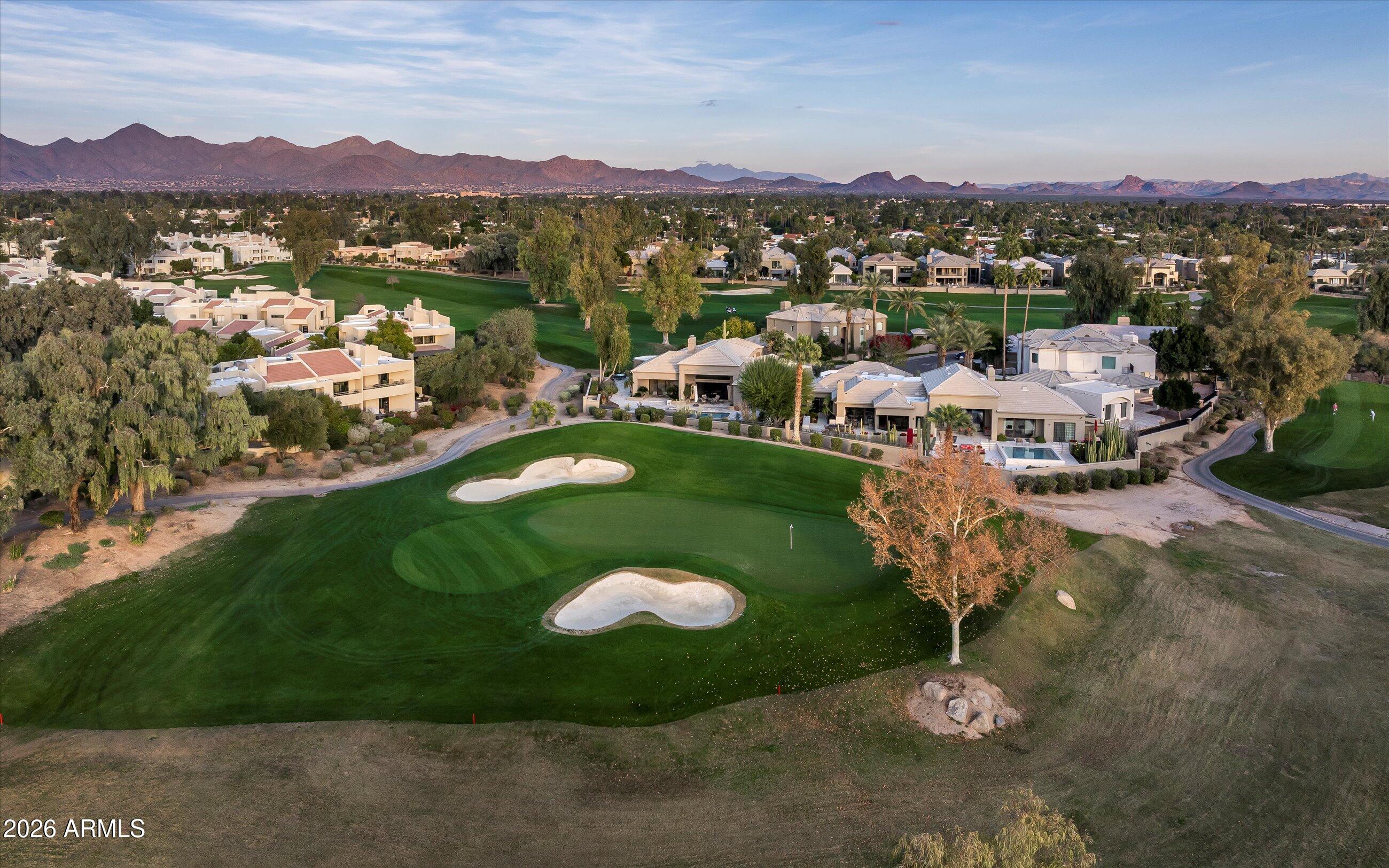 7878 East Gainey Ranch Road, Unit 65 Scottsdale, AZ 85258 - Photo 41 of 73 #1 Green of the Arroyo Course