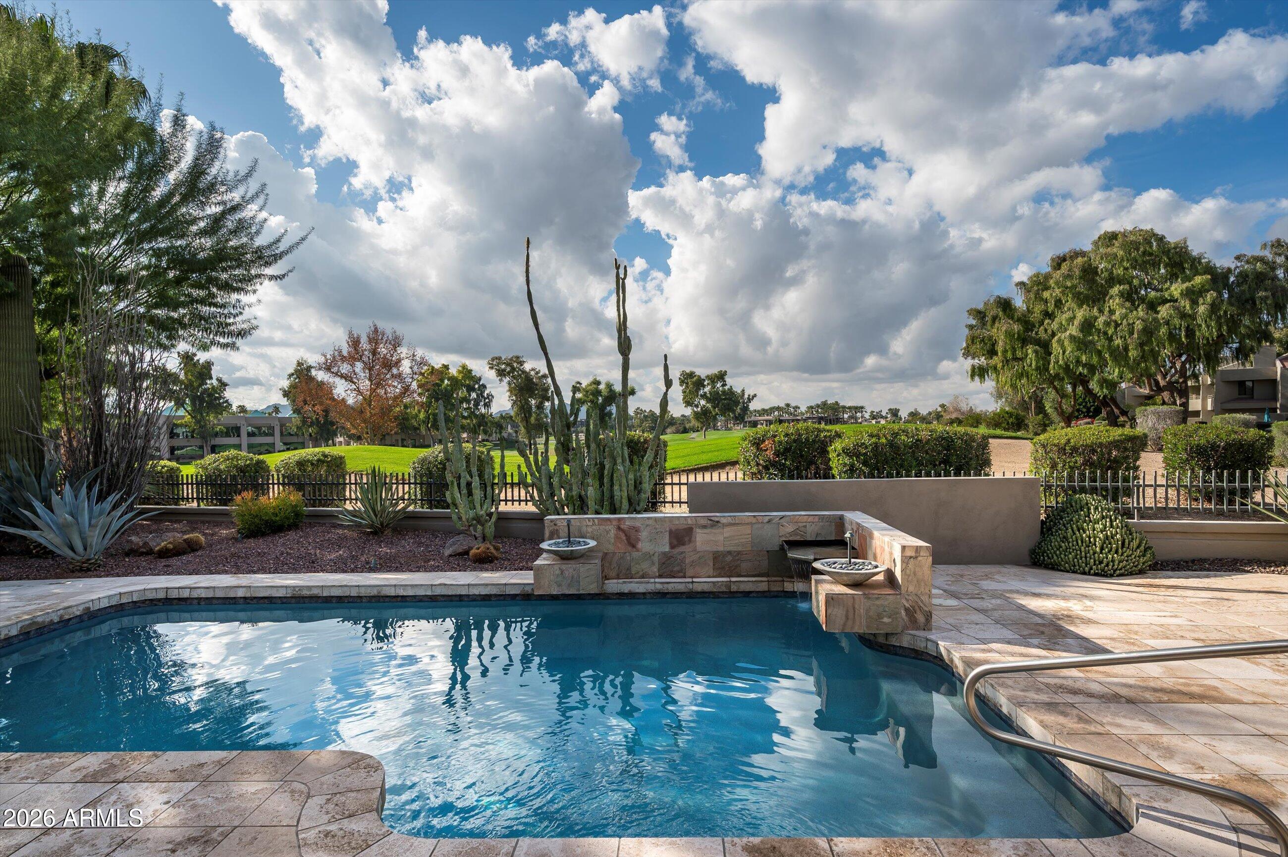 7878 East Gainey Ranch Road, Unit 65 Scottsdale, AZ 85258 - Photo 45 of 73 Golf course views from pool