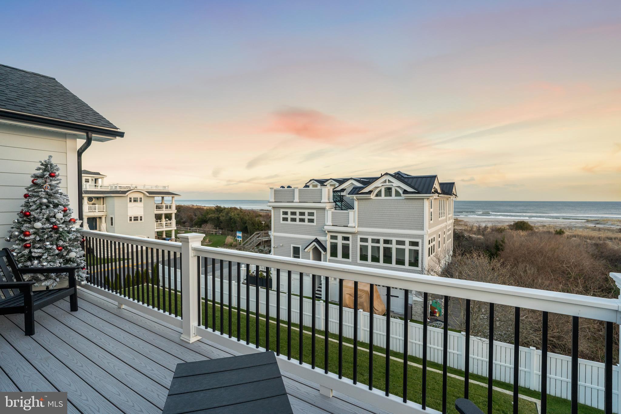 901 South Commonwealth Avenue, Unit SOUTH Strathmere, NJ 08248 - Photo 19 of 66 Deck off Living Room (Ocean Side)
