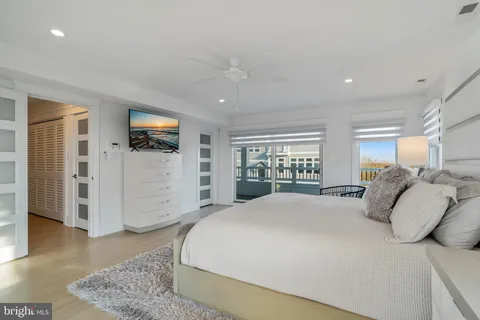 a view of a balcony with city view