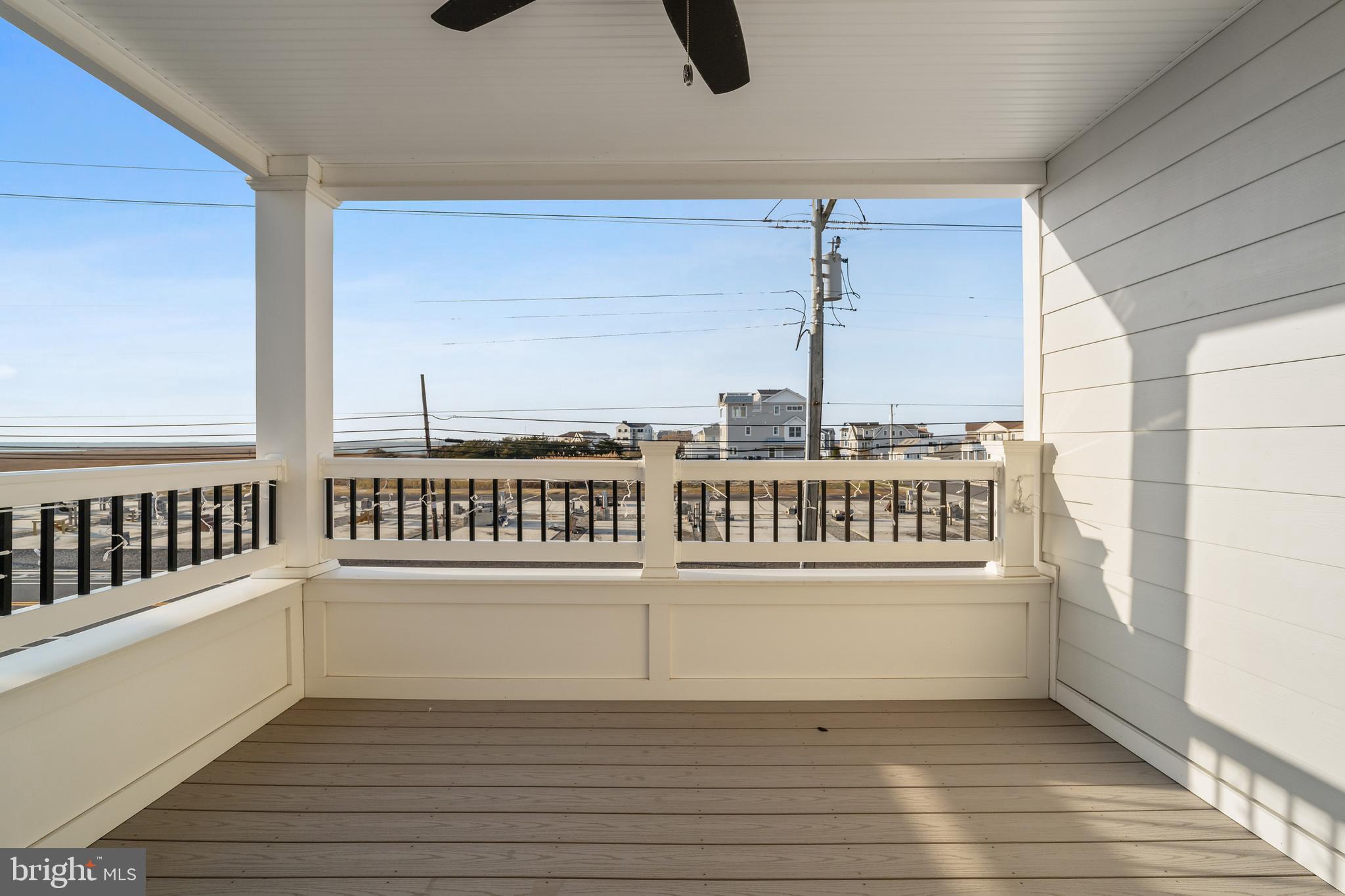901 South Commonwealth Avenue, Unit SOUTH Strathmere, NJ 08248 - Photo 29 of 66 Deck off Primary Bedroom (Bay Side)