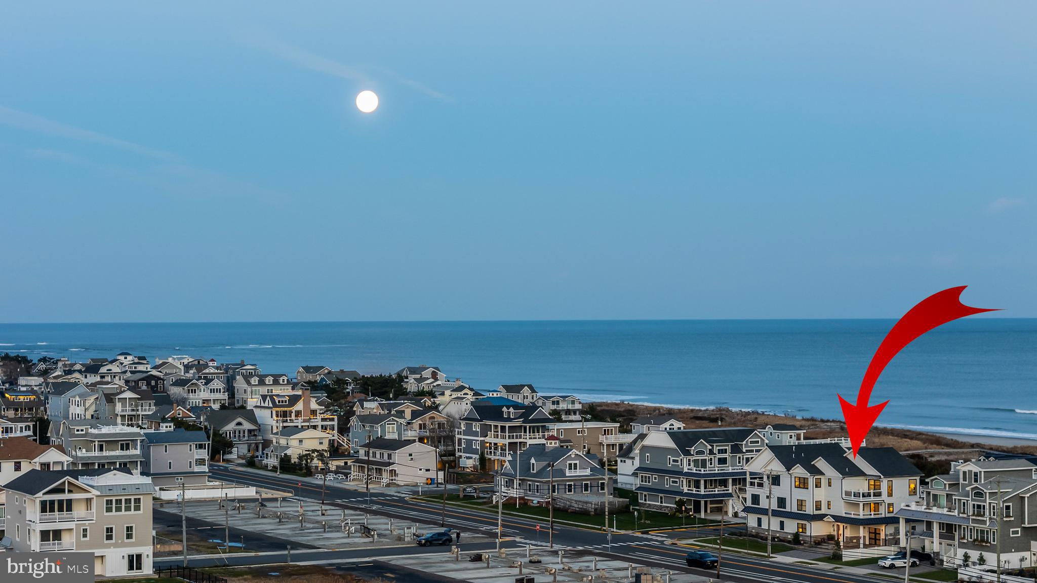 901 South Commonwealth Avenue, Unit SOUTH Strathmere, NJ 08248 - Photo 65 of 66 an aerial view of a city