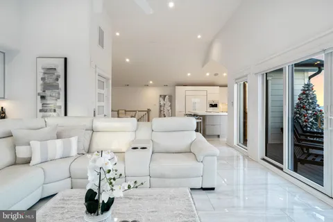 a kitchen with a table and chairs in it