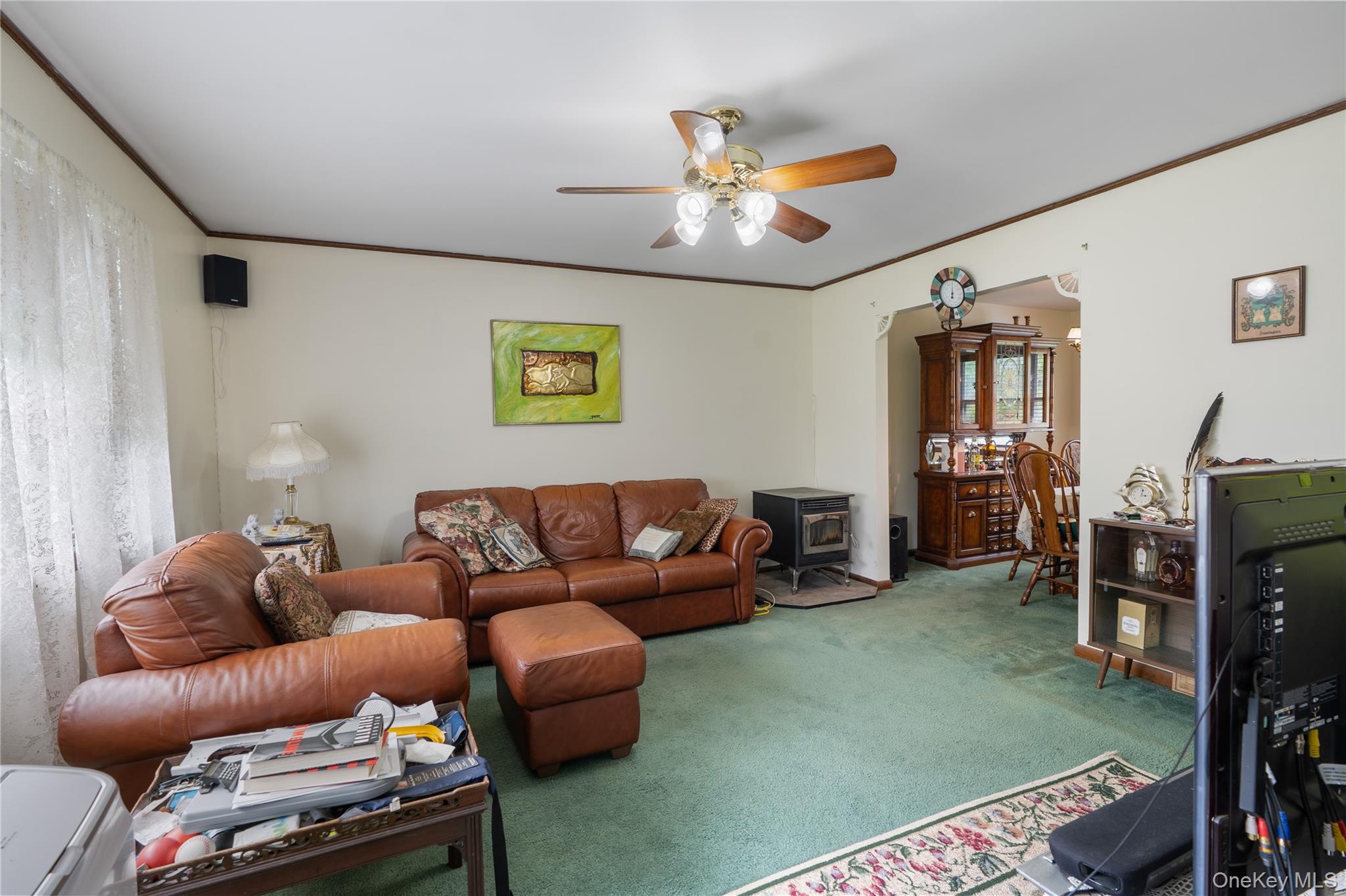 200 Conklingtown Road Goshen, NY 10924 - Photo 22 of 43 a living room with furniture and a flat screen tv