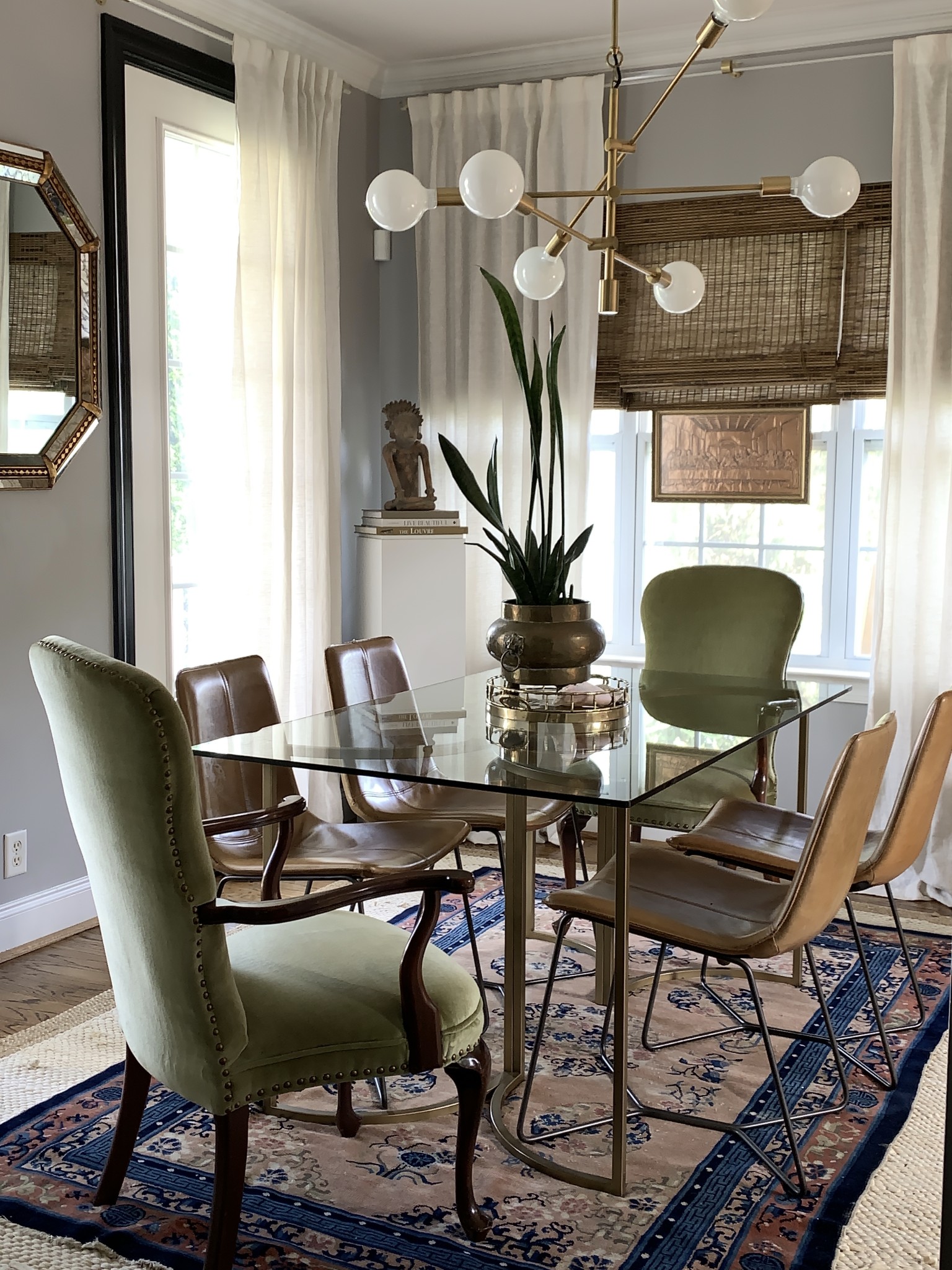 329 Wandering Circle Franklin, TN 37067 - Photo 10 of 23 a view of a dining room with furniture and chandelier