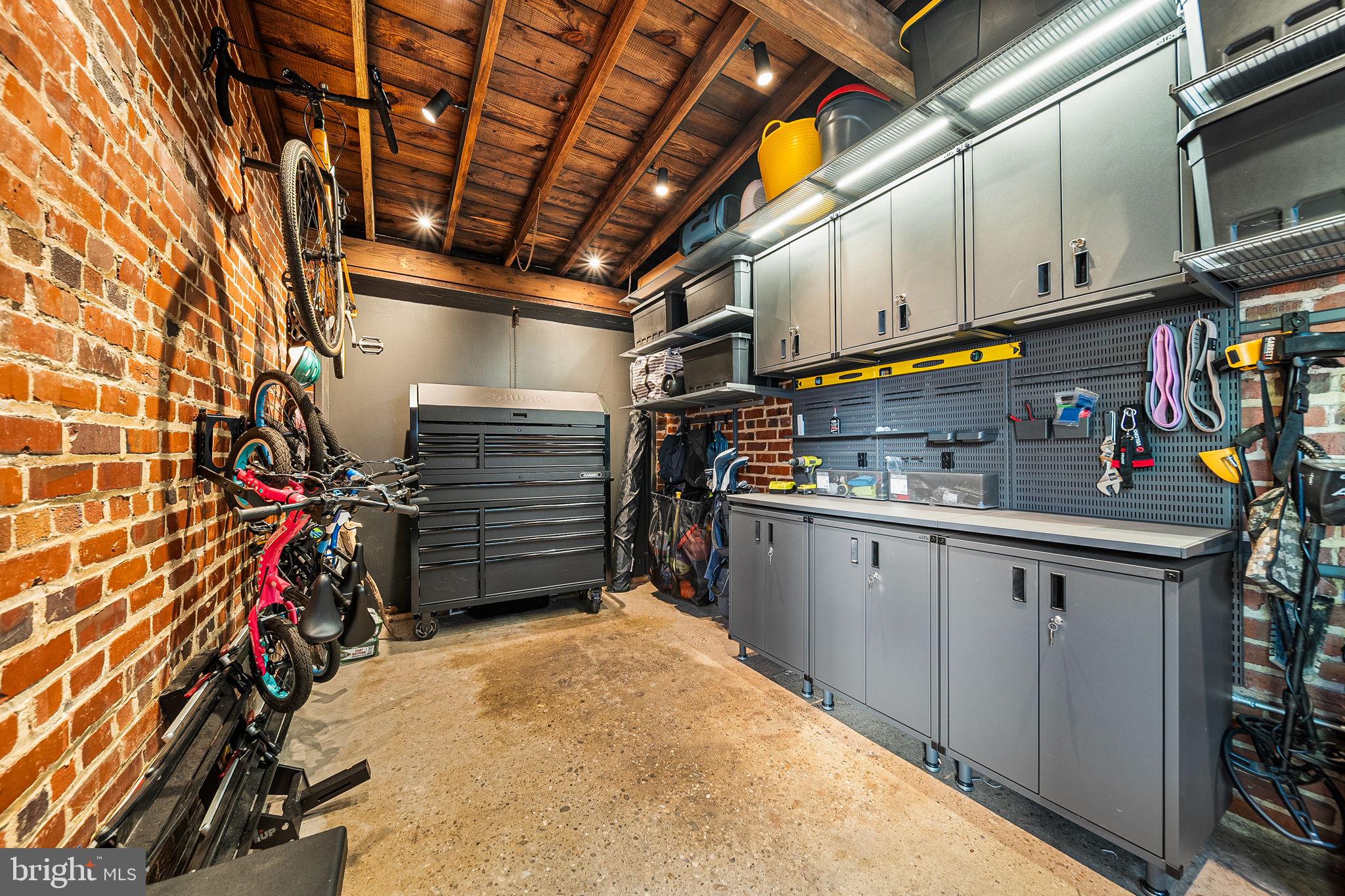 3624 Warren Street Northwest Washington, DC 20008 - Photo 23 of 77 Organized garage