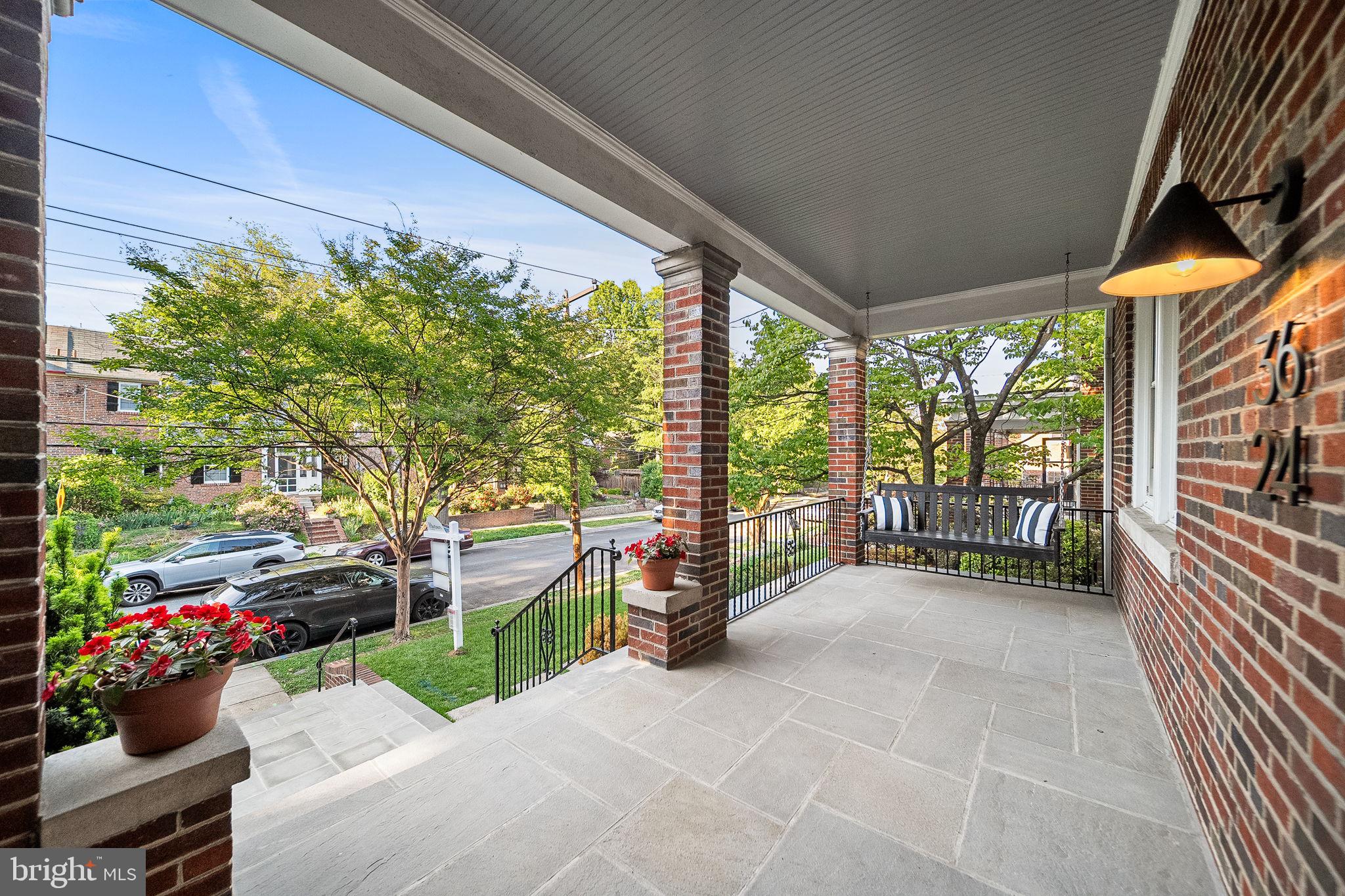 3624 Warren Street Northwest Washington, DC 20008 - Photo 3 of 77 Large porch for hanging out