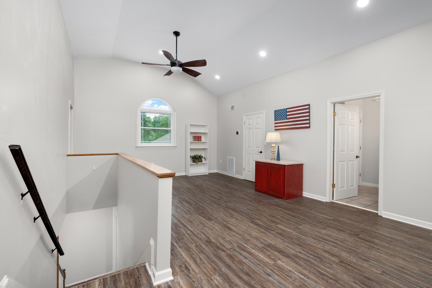 6639 Old Millington Road Millington, TN 38053 - Photo 17 of 40 As you make your way up the stairs (off of the large den downstairs), you'll walk into this large bonus room that can be used for all sorts of purposes.