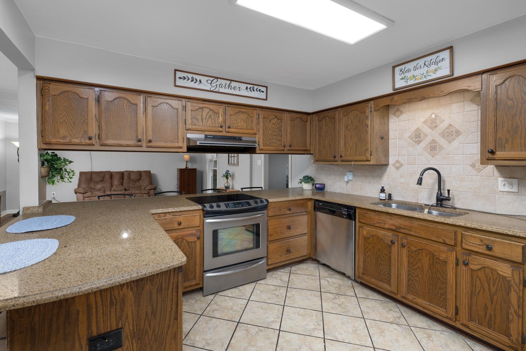 6639 Old Millington Road Millington, TN 38053 - Photo 2 of 40 Updated kitchen with granite countertops and stainless steel appliances.