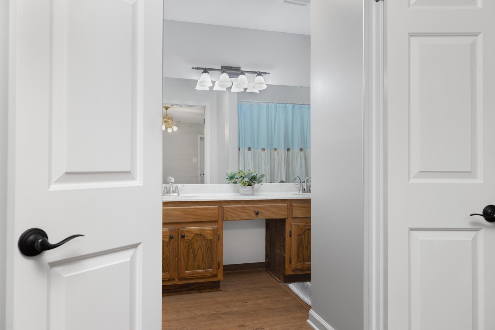 6639 Old Millington Road Millington, TN 38053 - Photo 10 of 40 Looking into the bathroom from the bedroom.