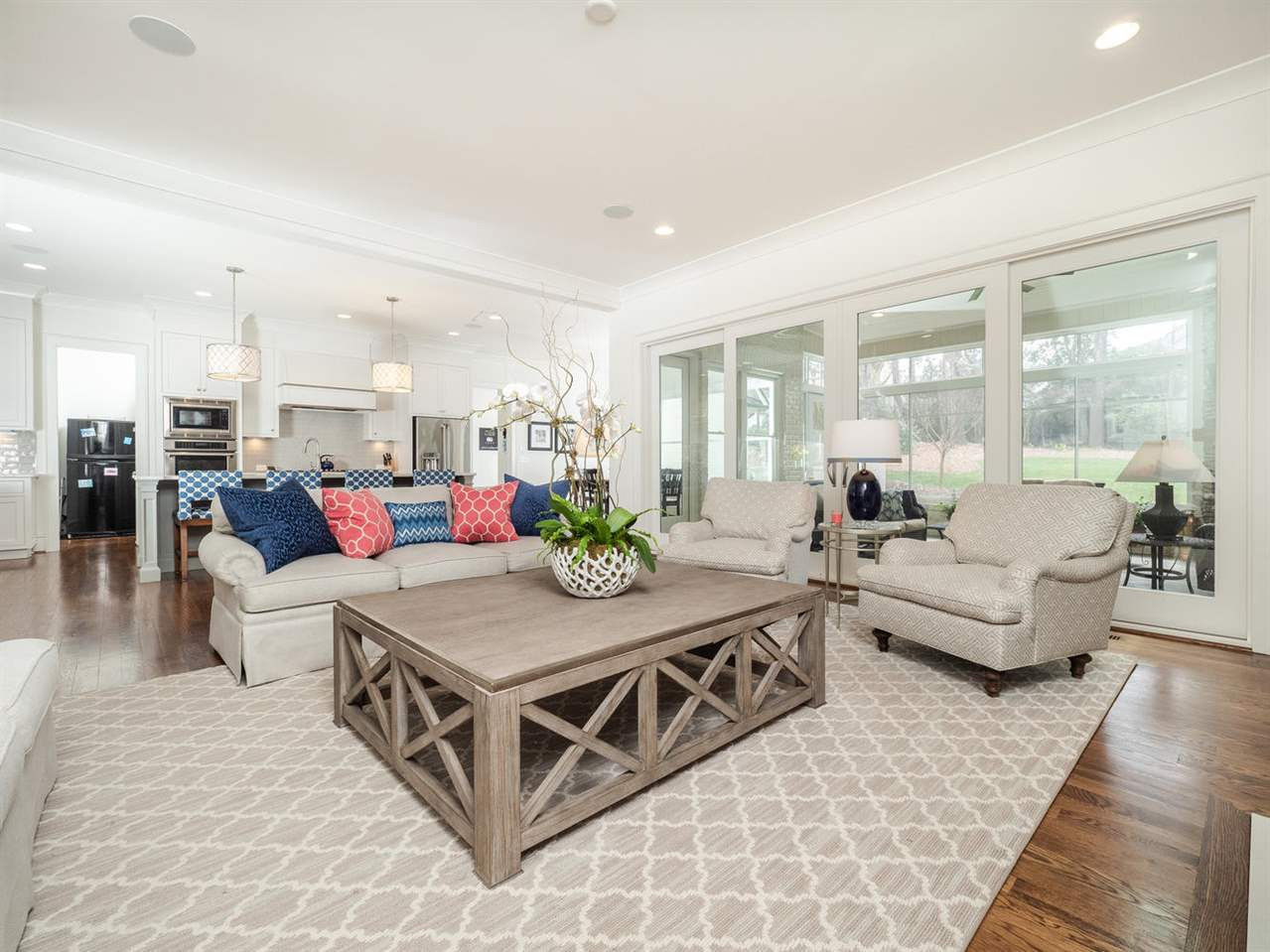 3309 Thomas Road Raleigh, NC 27607 - Photo 30 of 30 For those pretty days, open up the double sliding door to bring the outside in! Open Floor Plan