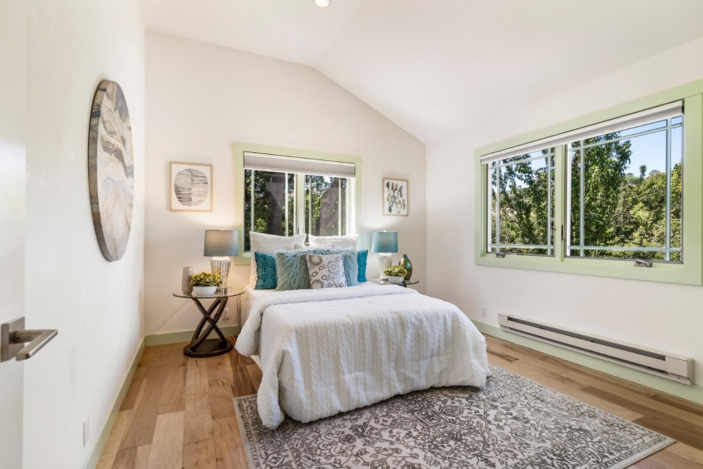 1975 Cordilleras Road Redwood City, CA 94062 - Photo 13 of 39 a bedroom with a bed wooden floor and window