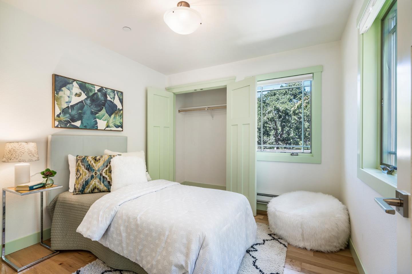 1975 Cordilleras Road Redwood City, CA 94062 - Photo 17 of 39 a bedroom with bed and window