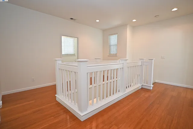 a view of livingroom with furniture and wooden floor