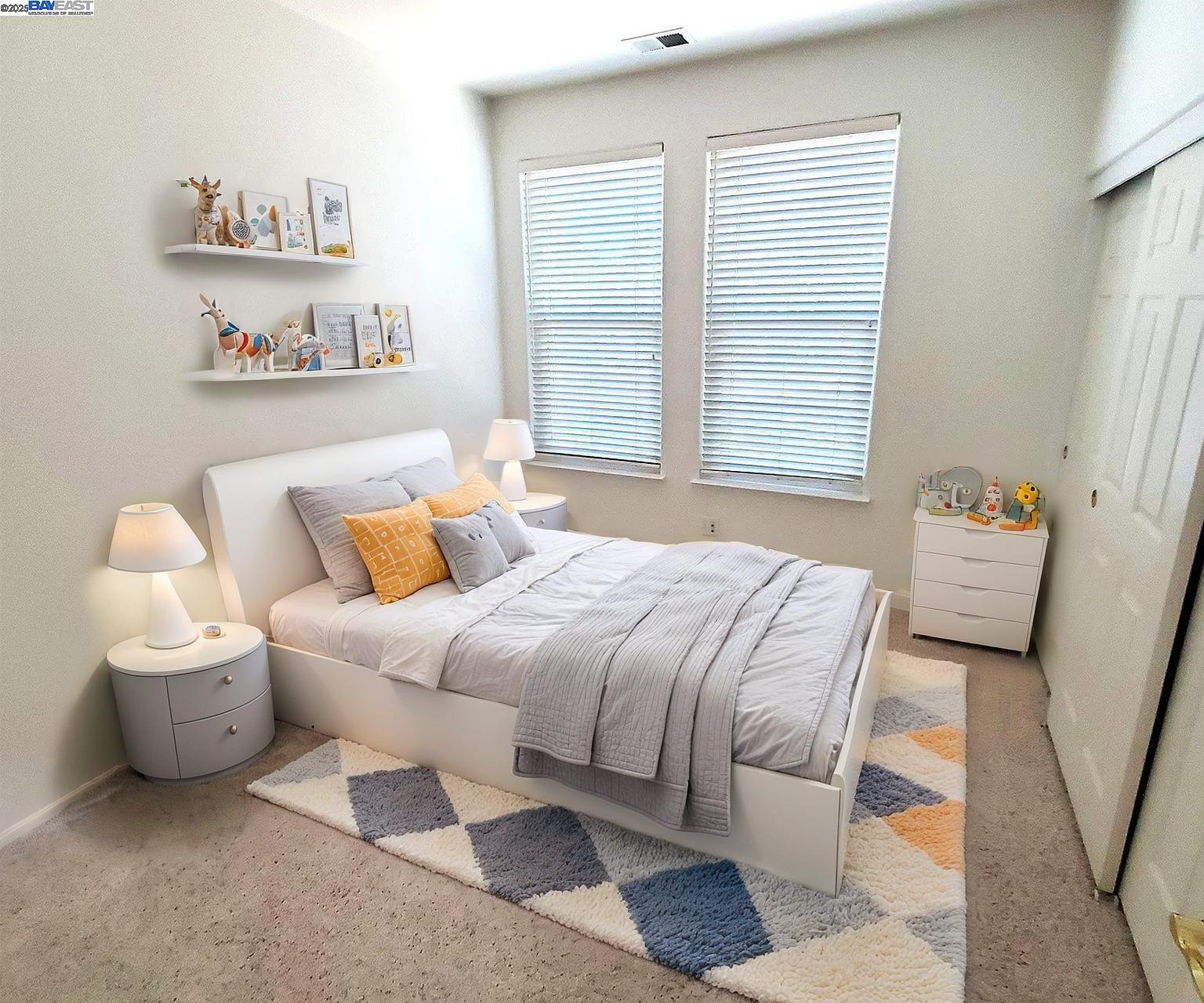 4189 Tessa Place Pleasanton, CA 94566 - Photo 26 of 41 a bedroom with a bed and a dresser next to a window