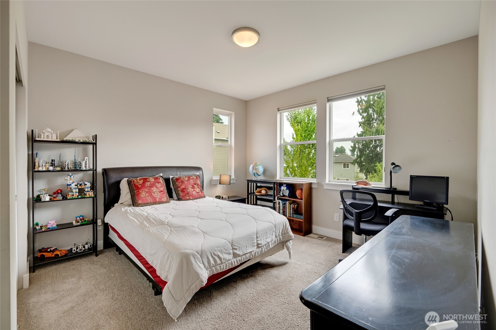 20025 6th Drive Southeast Bothell, WA 98012 - Photo 30 of 40 a bedroom with a bed and a desk