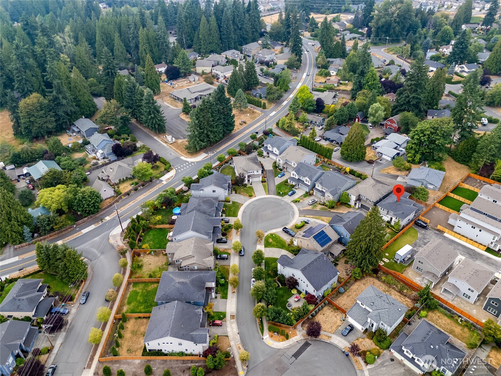 20025 6th Drive Southeast Bothell, WA 98012 - Photo 38 of 40 an aerial view of residential houses with outdoor space