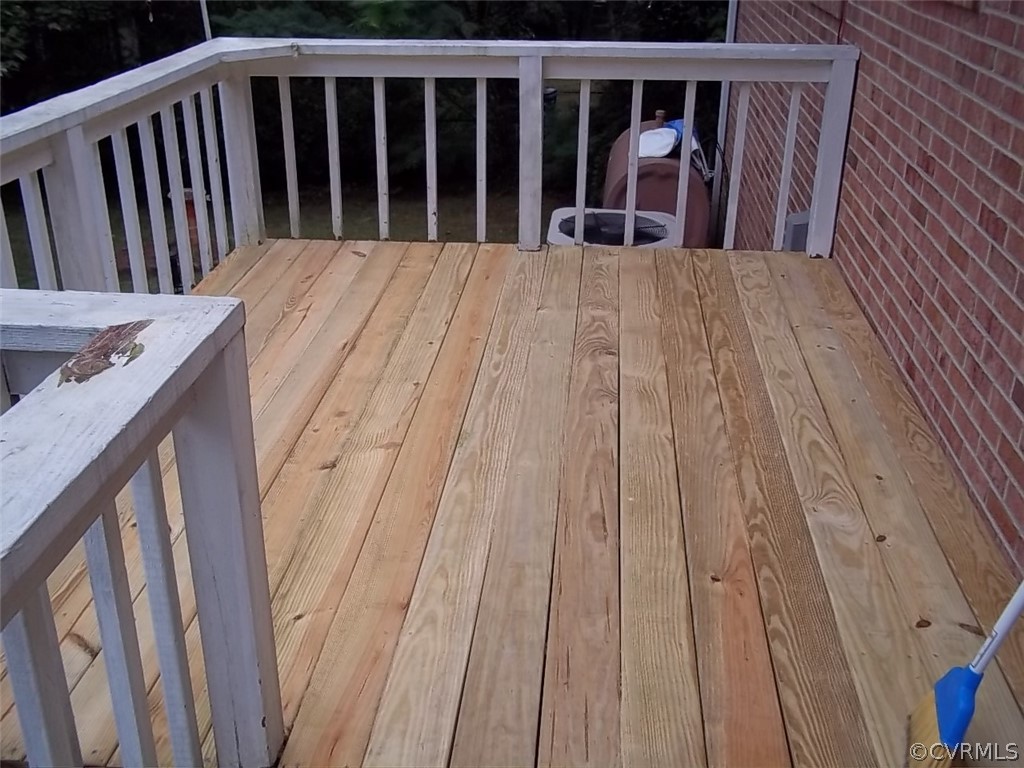 315 Treva Road Sandston, VA 23150 - Photo 2 of 19 rear deck with new deck boards
