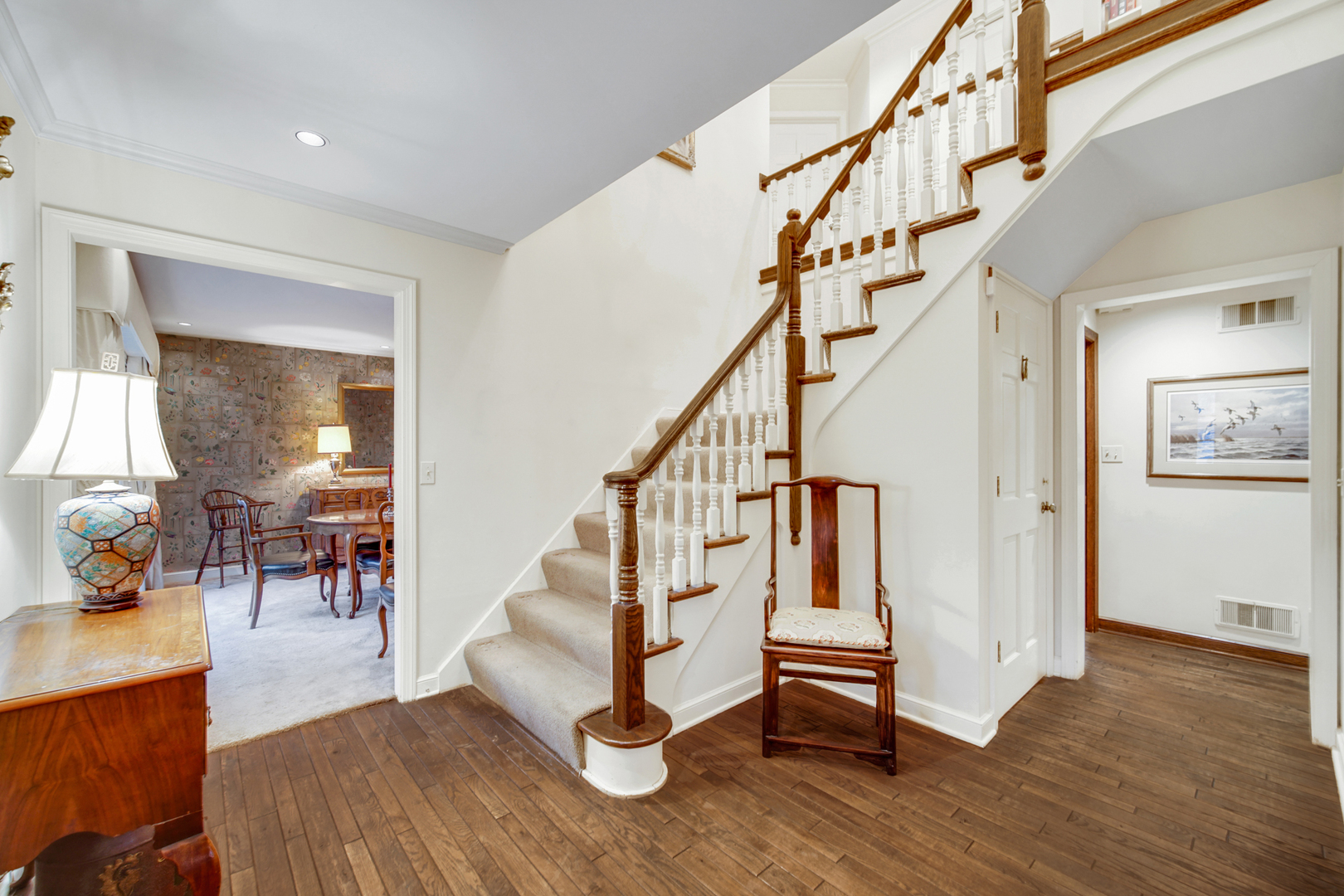 1380 Hampton Course St. Charles, IL 60174 - Photo 2 of 35 a view of entryway and hall with wooden floor