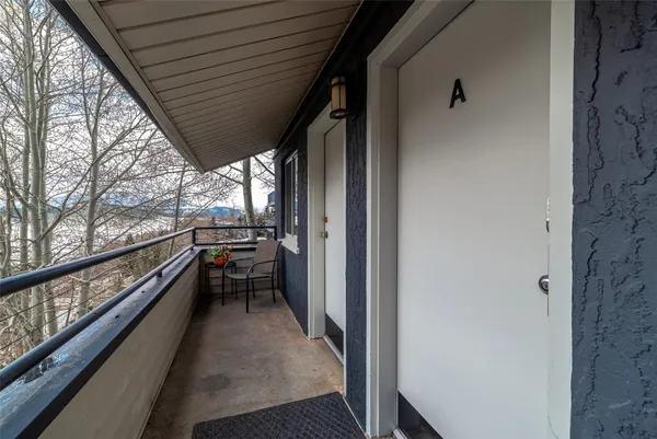 a front view of a building