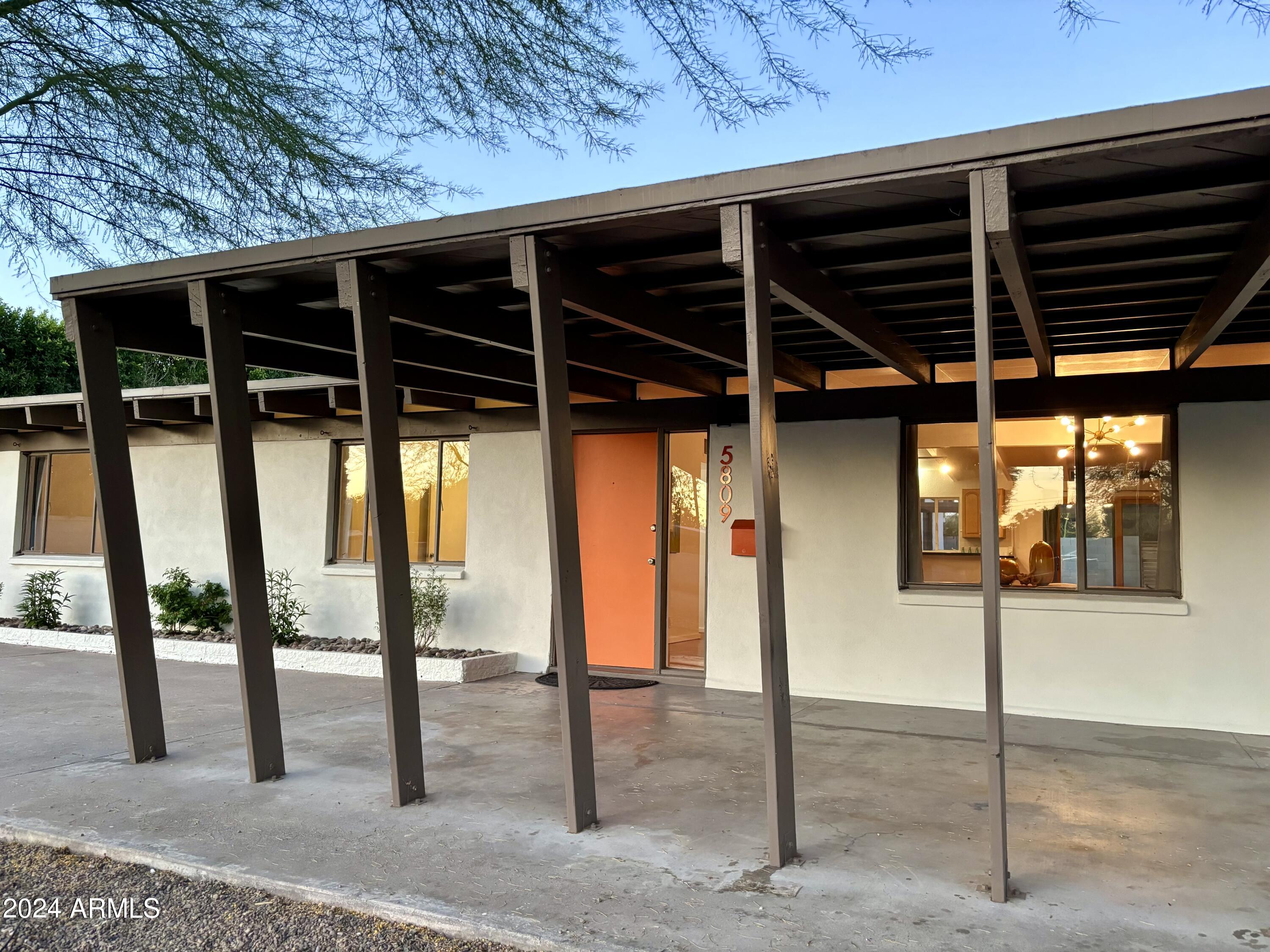 5809 North 11th Street Phoenix, AZ 85014 - Photo 3 of 23 Carport 2