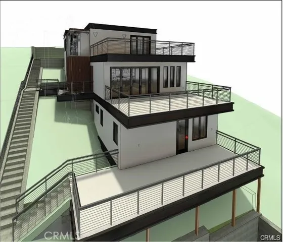 a view of balcony with furniture