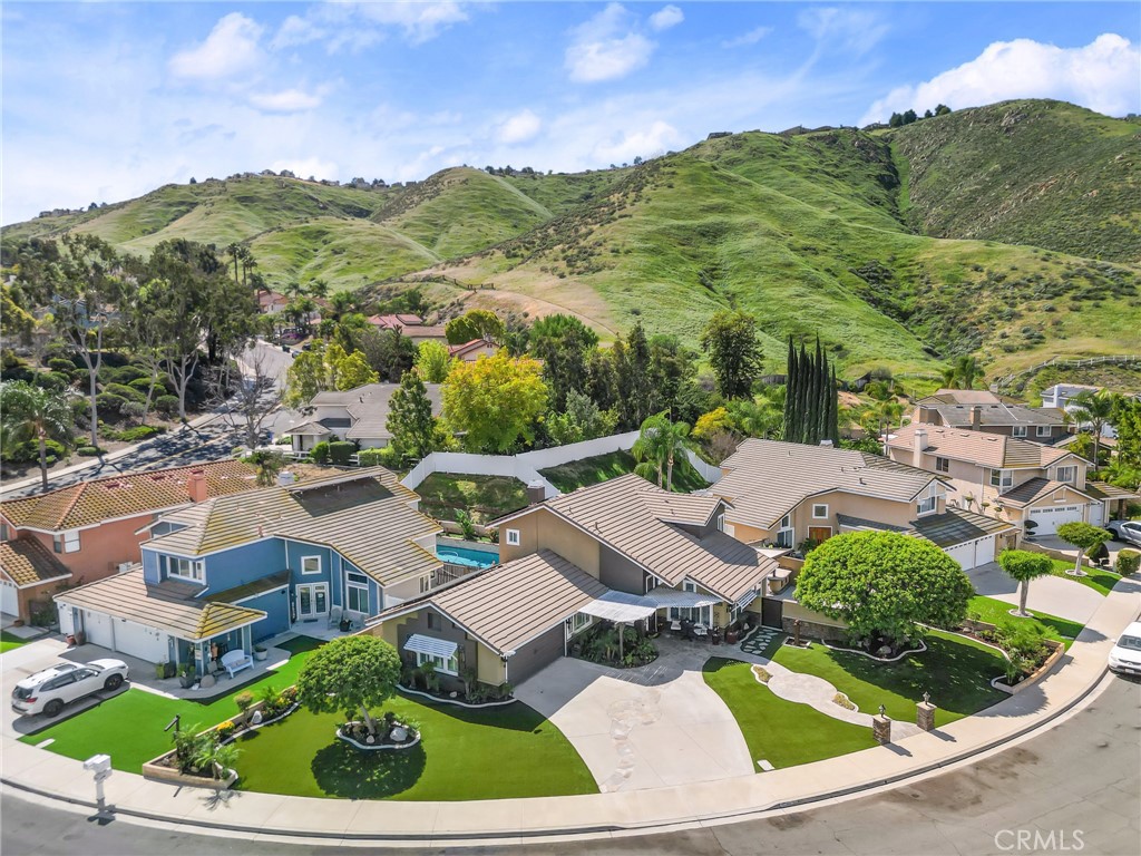 16825 Winterbrook Circle Riverside, CA 92503 - Photo 37 of 42 an aerial view of residential houses with outdoor space and river