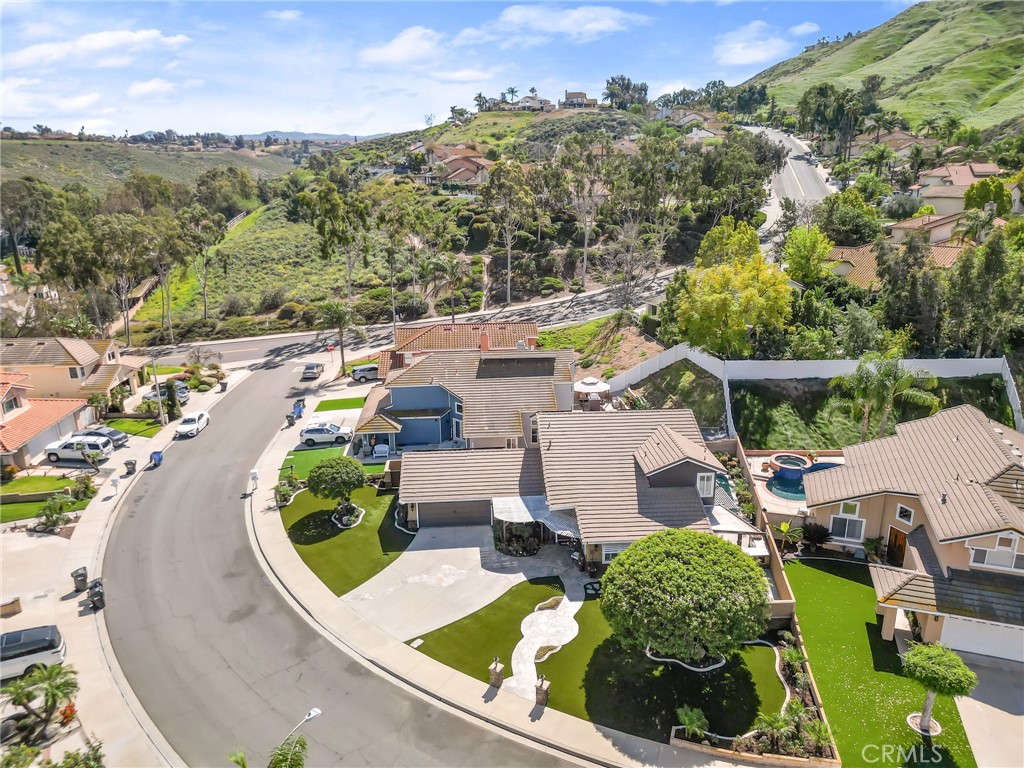 16825 Winterbrook Circle Riverside, CA 92503 - Photo 38 of 42 an aerial view of a house with a garden