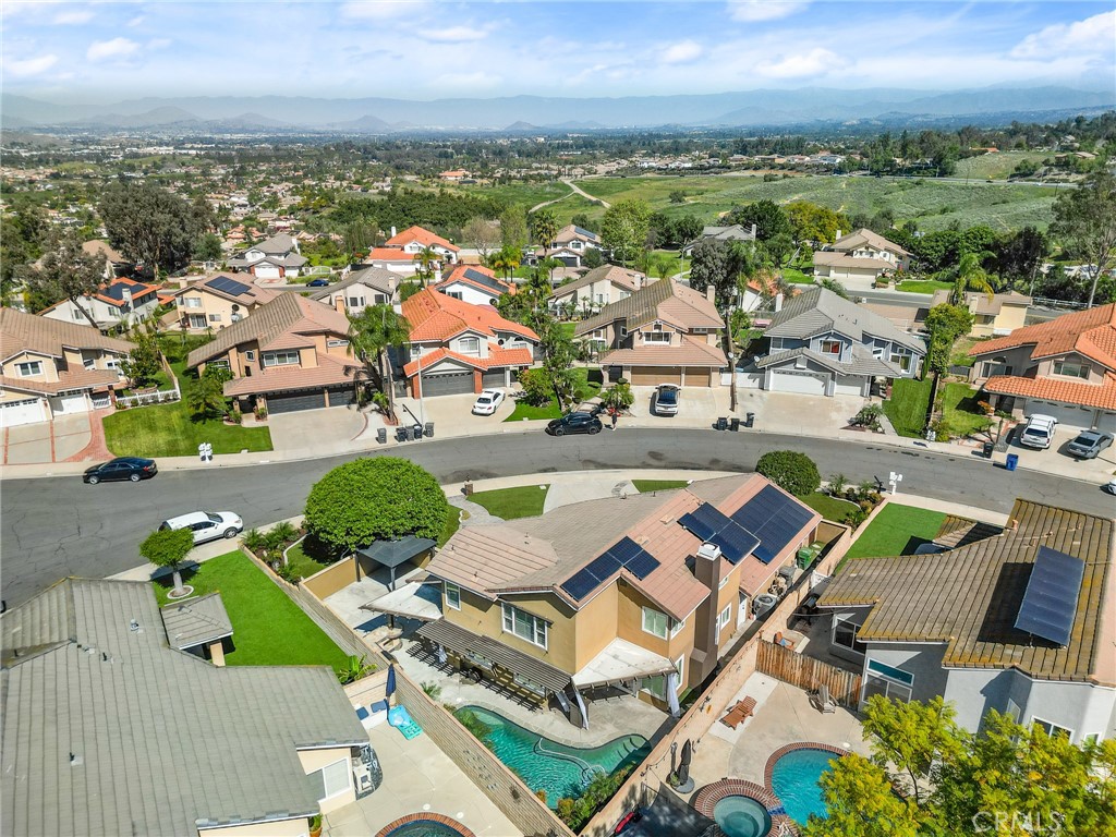 16825 Winterbrook Circle Riverside, CA 92503 - Photo 40 of 42 an aerial view of residential houses with outdoor space and ocean view