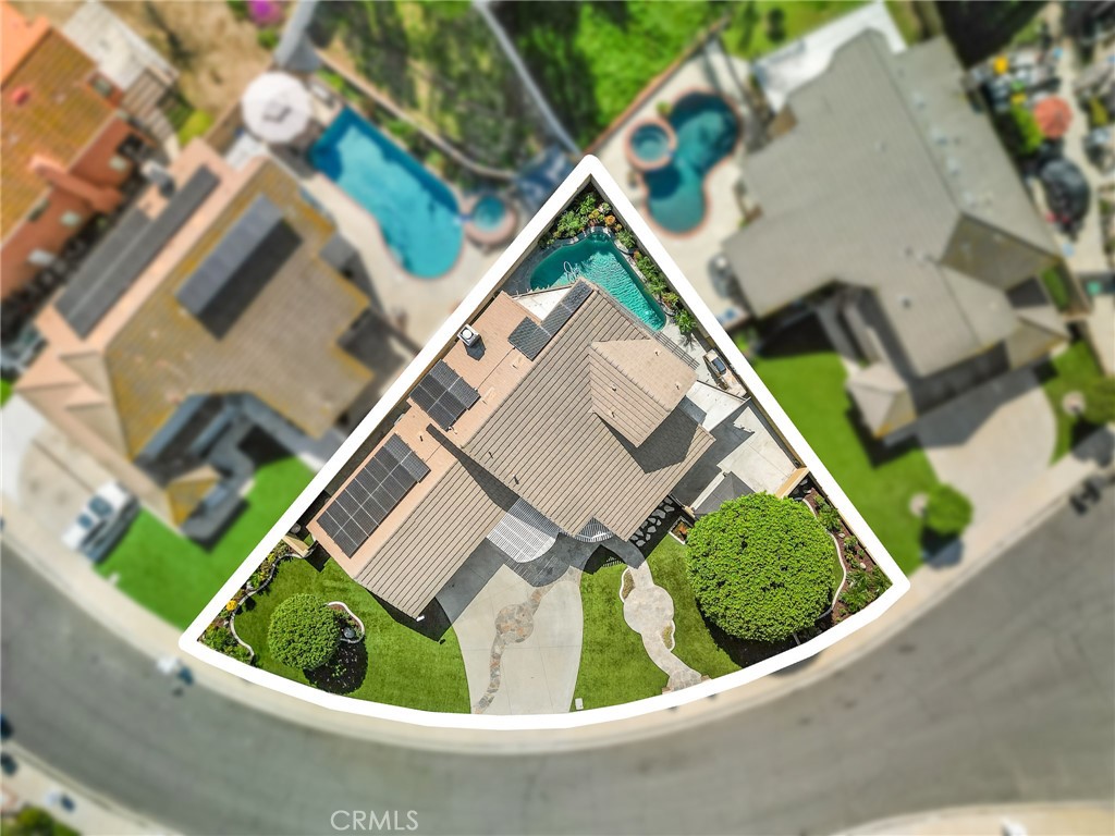 16825 Winterbrook Circle Riverside, CA 92503 - Photo 42 of 42 an aerial view of house with yard