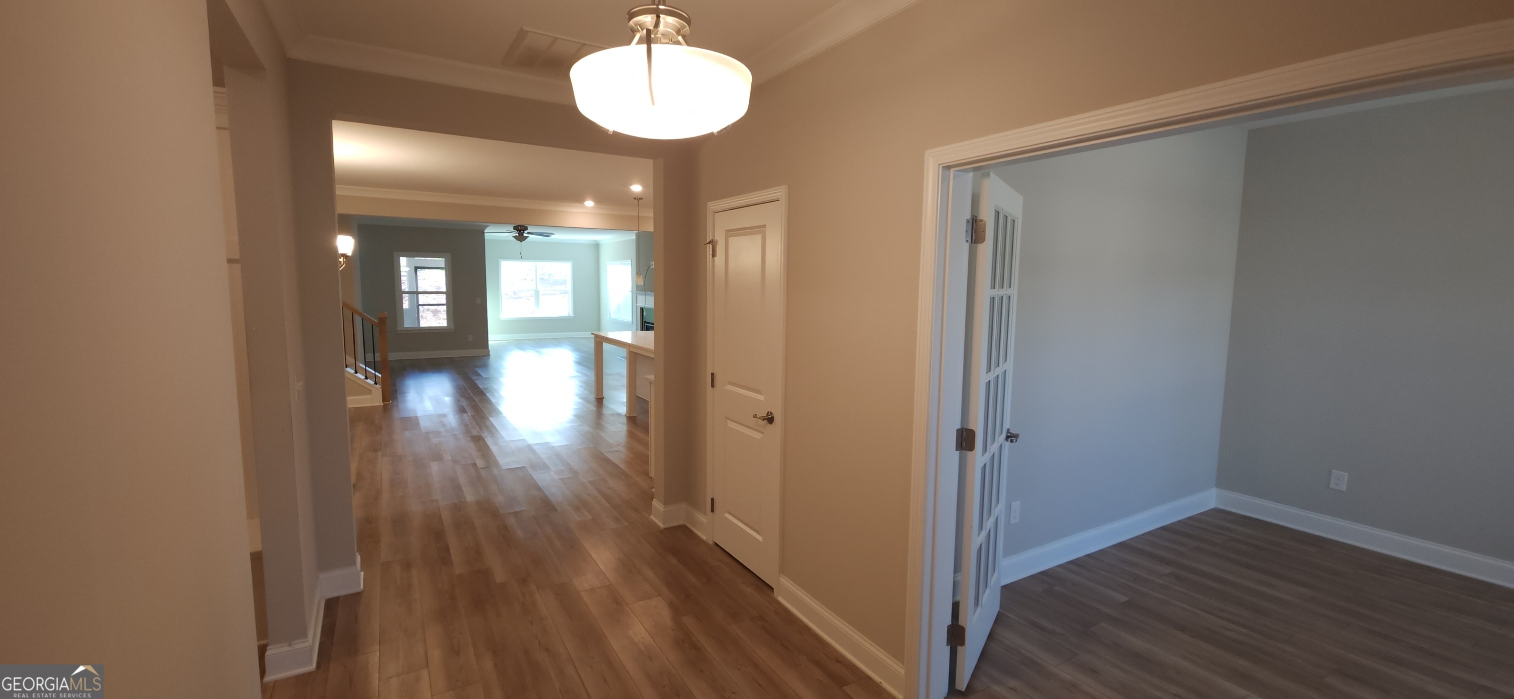 2606 Dorset Lane Grayson, GA 30017 - Photo 2 of 24 a view of hallway with wooden floor