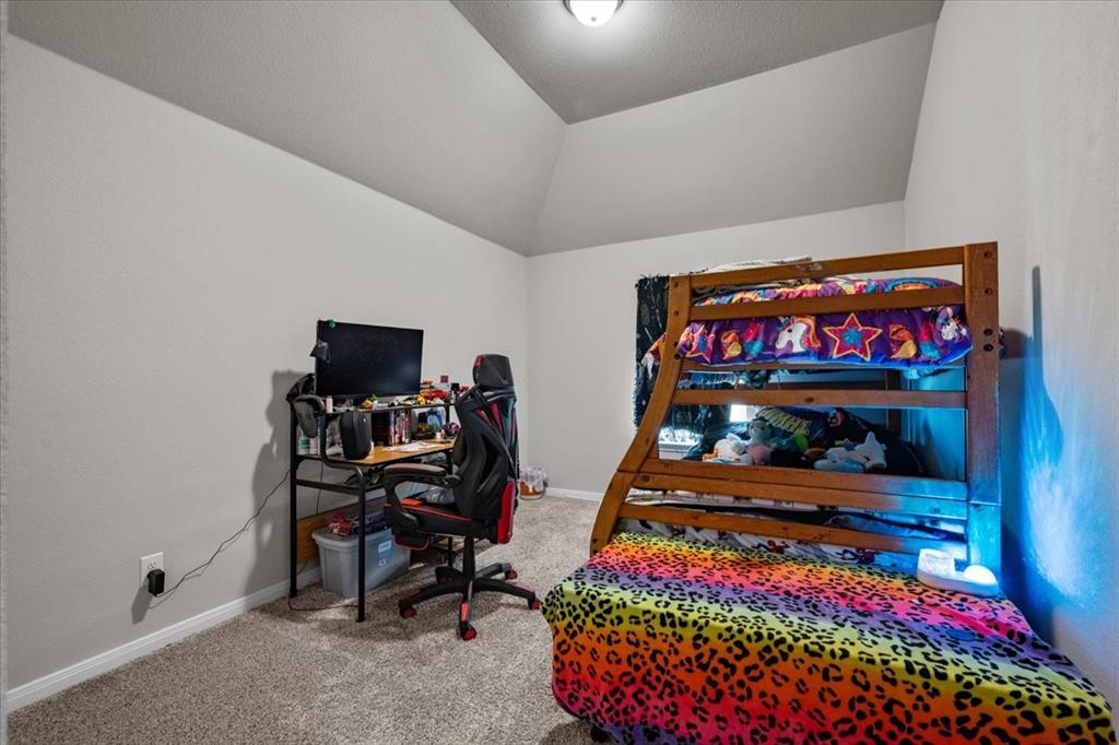 3501 Beutel Road Lorena, TX 76655 - Photo 26 of 33 Carpeted office space with lofted ceiling and baseboards