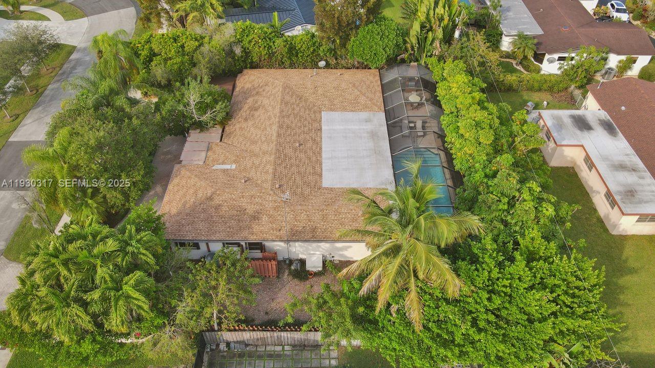 8115 Southwest 92nd Court Miami, FL 33173 - Photo 41 of 42 an aerial view of a house with a yard