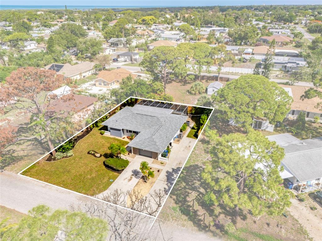 1330 Horizon Road Venice, FL 34293 - Photo 40 of 40 an aerial view of residential houses with outdoor space