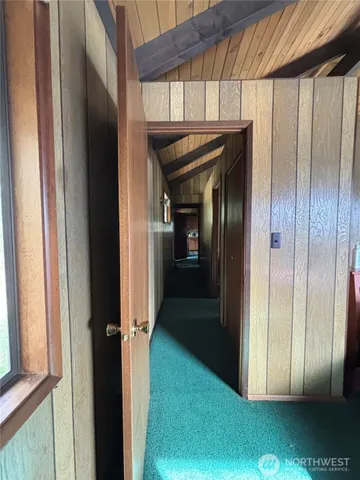 a view of front door