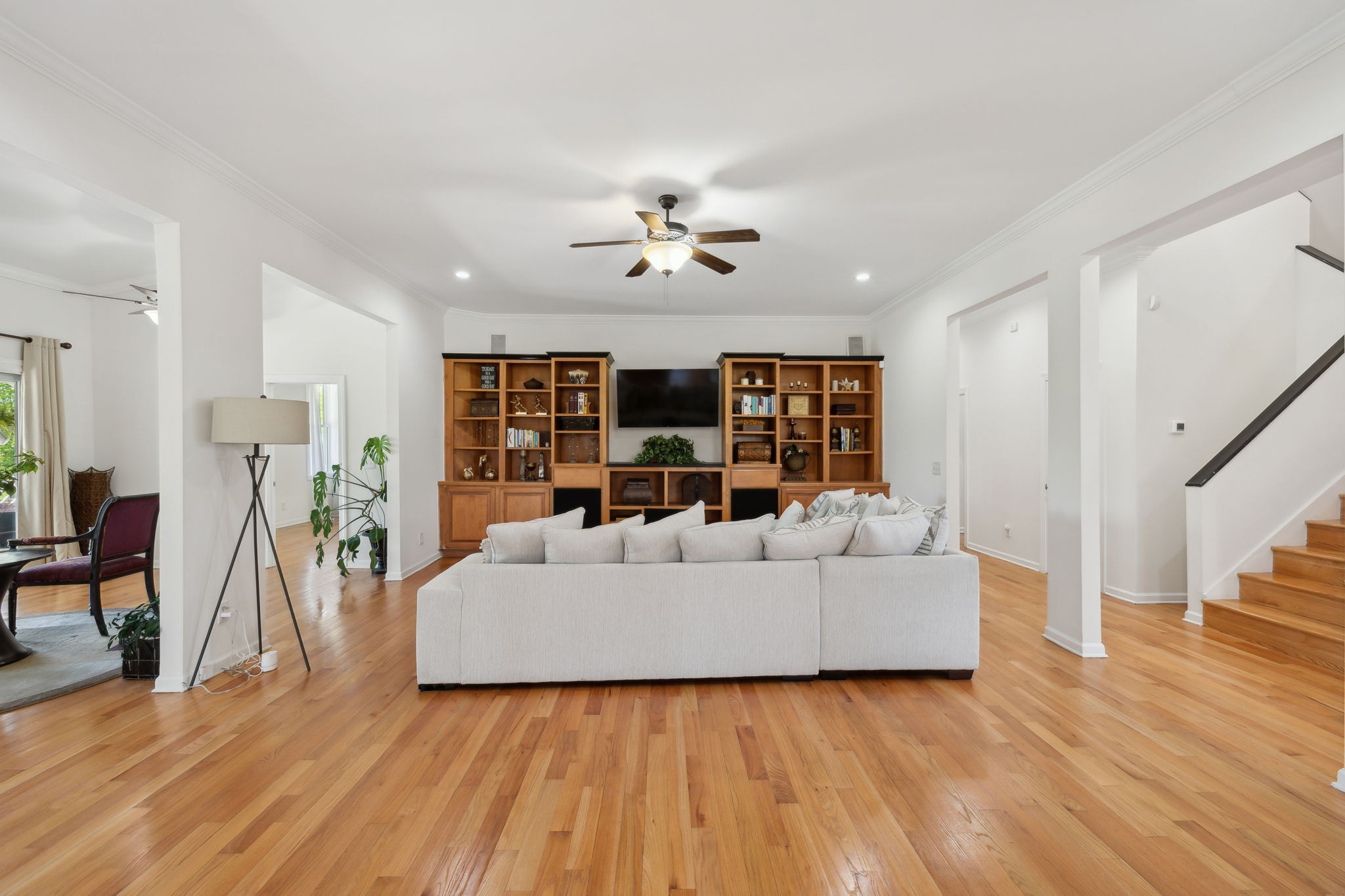 422 Davis Road Lebanon, TN 37087 - Photo 27 of 87 a living room with furniture and a wooden floor