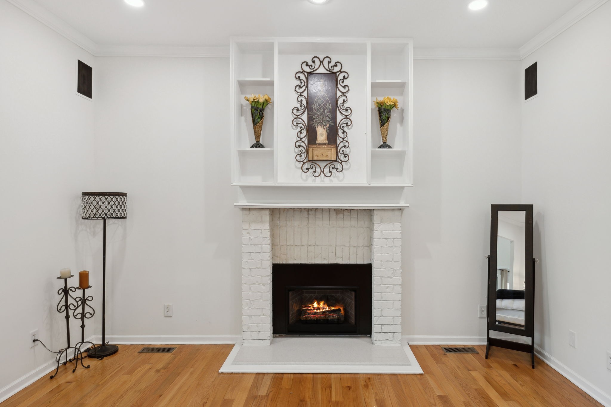 422 Davis Road Lebanon, TN 37087 - Photo 39 of 87 a living room with furniture and a fireplace