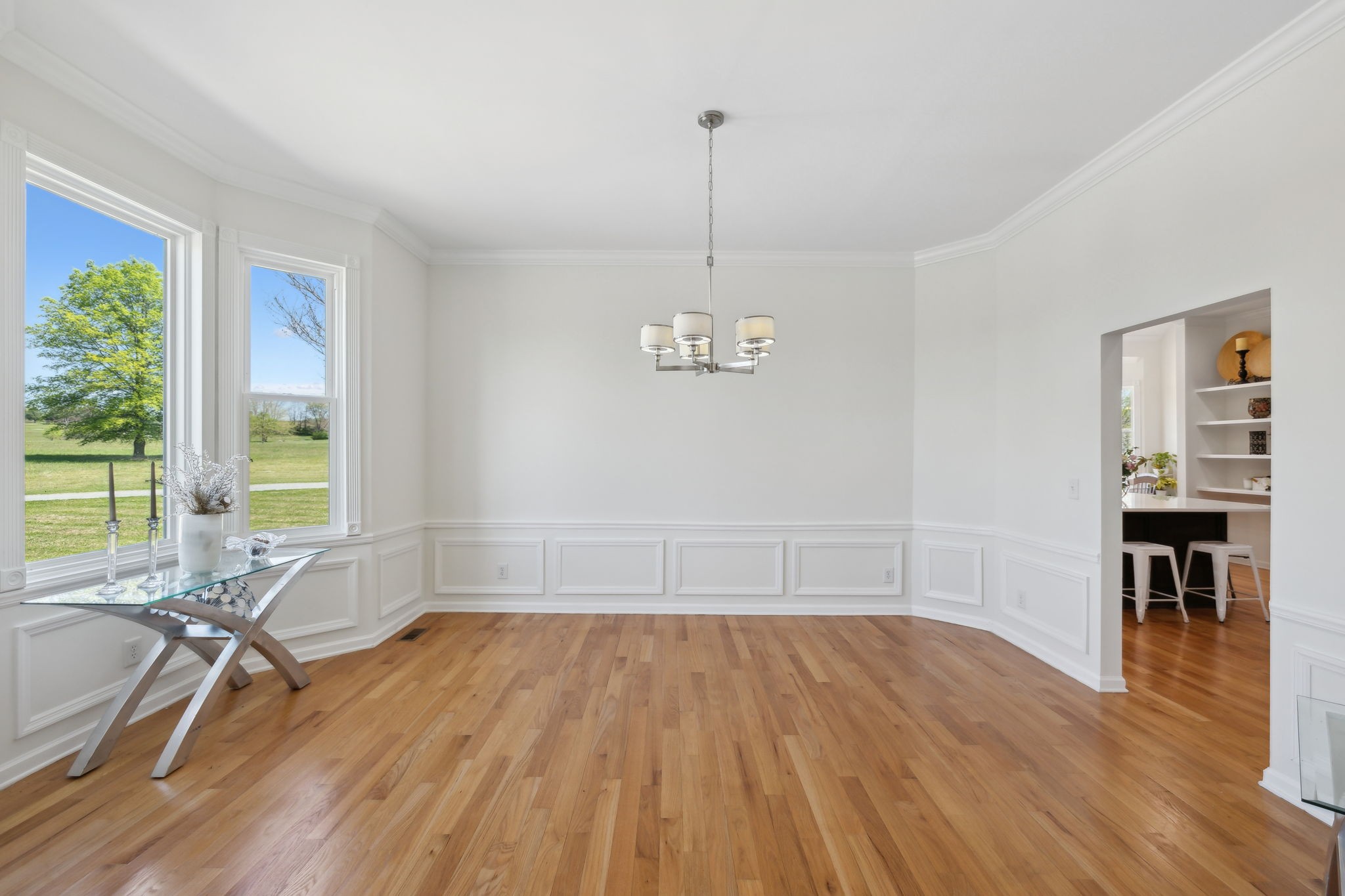 422 Davis Road Lebanon, TN 37087 - Photo 6 of 87 a view of a room with wooden floor swimming pool and windows