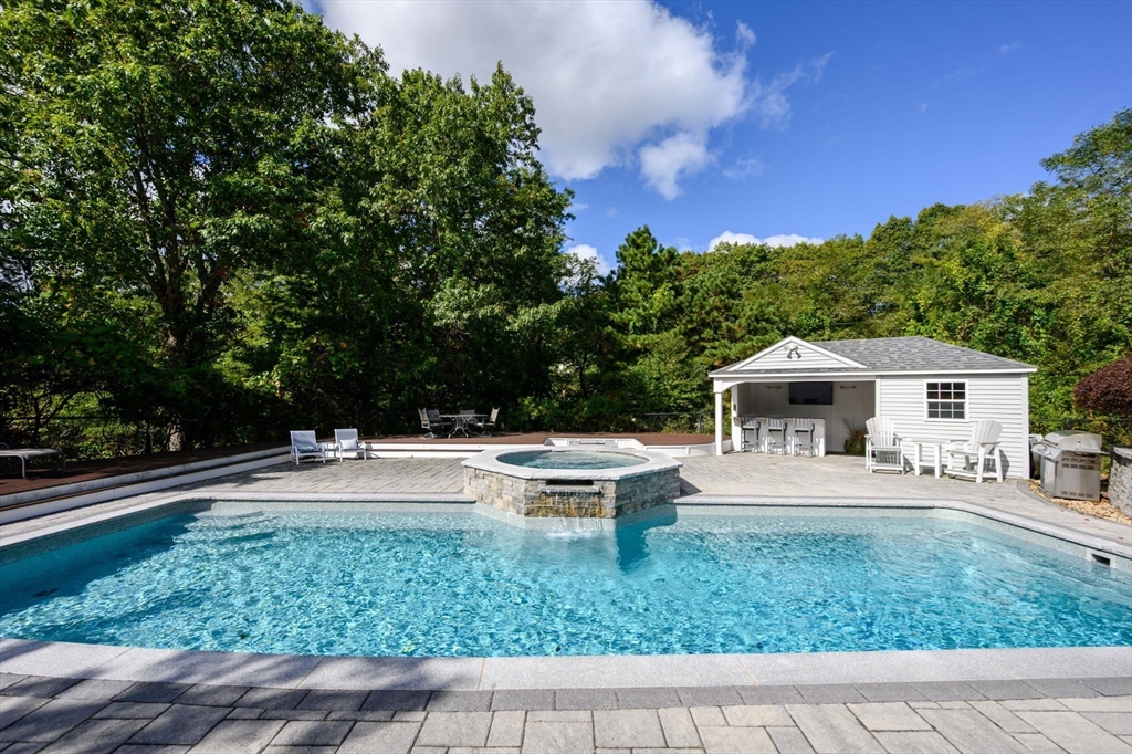 72 Pilgrim Trail Marshfield, MA 02050 - Photo 31 of 42 a view of a house with backyard and sitting area