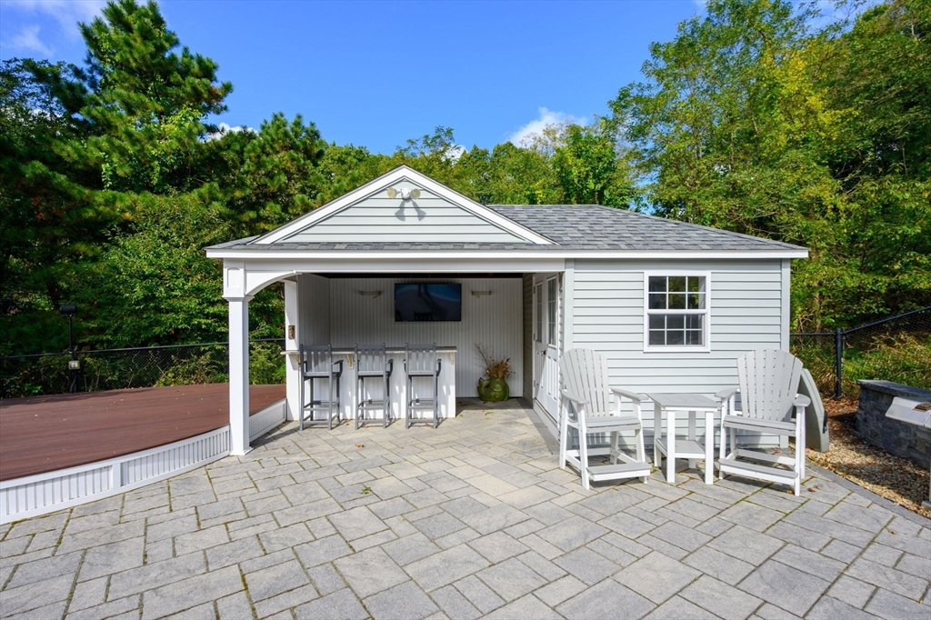 72 Pilgrim Trail Marshfield, MA 02050 - Photo 35 of 42 a front view of a house with patio