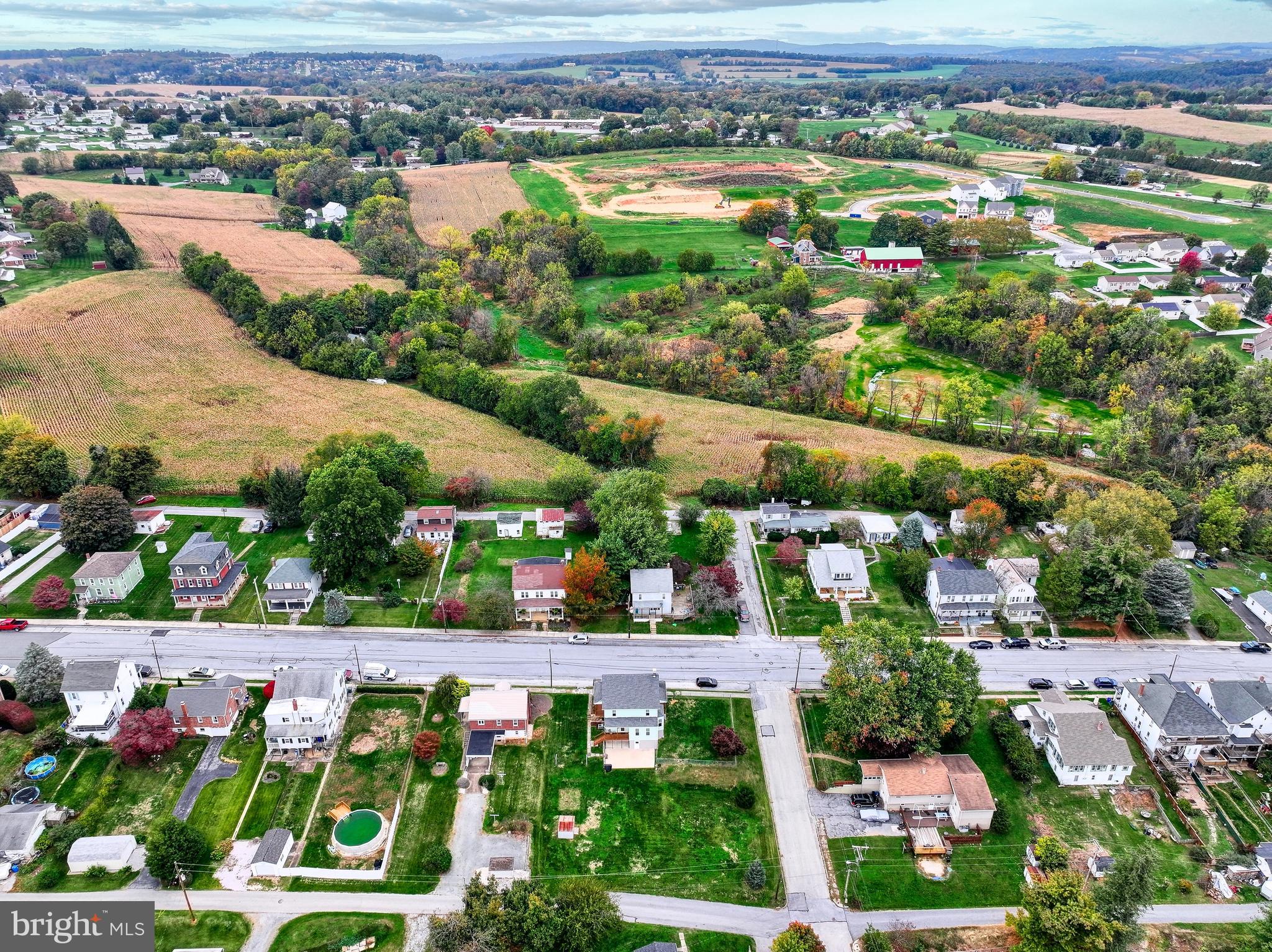 3 West High Street Windsor, PA 17366 - Photo 17 of 63 an aerial view of multiple houses with yard