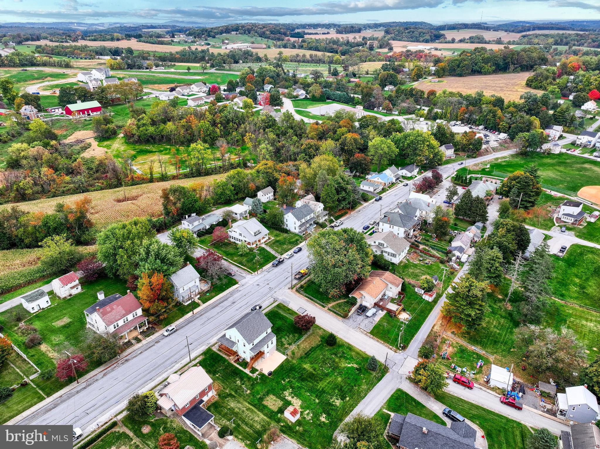 3 West High Street Windsor, PA 17366 - Photo 20 of 63 an aerial view of residential houses with outdoor space